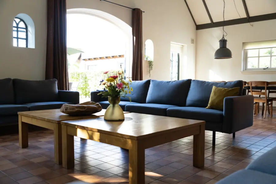 Groepsaccommodatie Kapshoeve interieur kaps