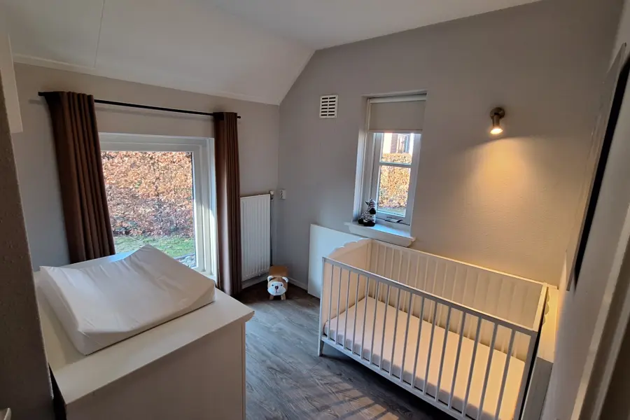 Kinderbungalow Kapschuur kinderbedje