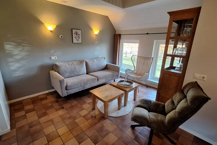 Kinderbungalow Kapschuur zithoek Kaps