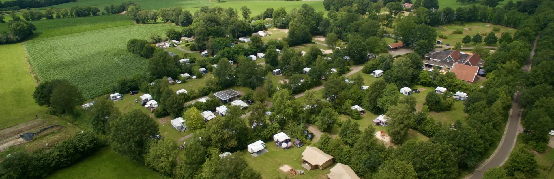 Recreatiepark Kaps van bovenaf