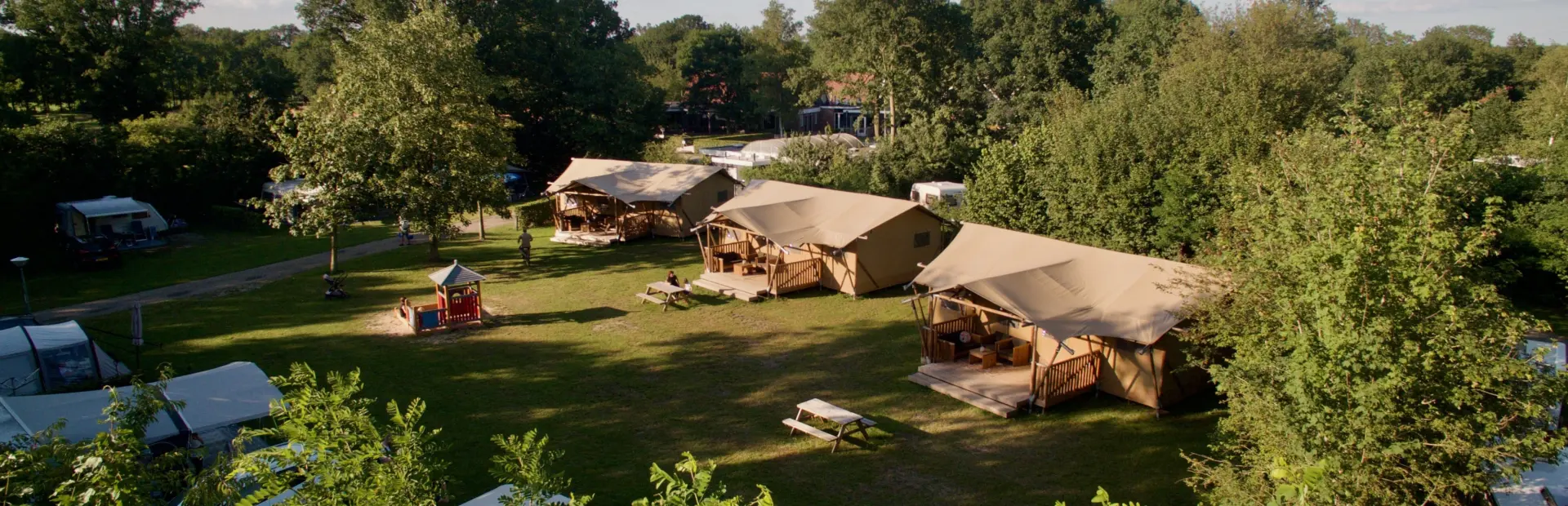 Appelgaard kamperen safaritenten Kaps Twente