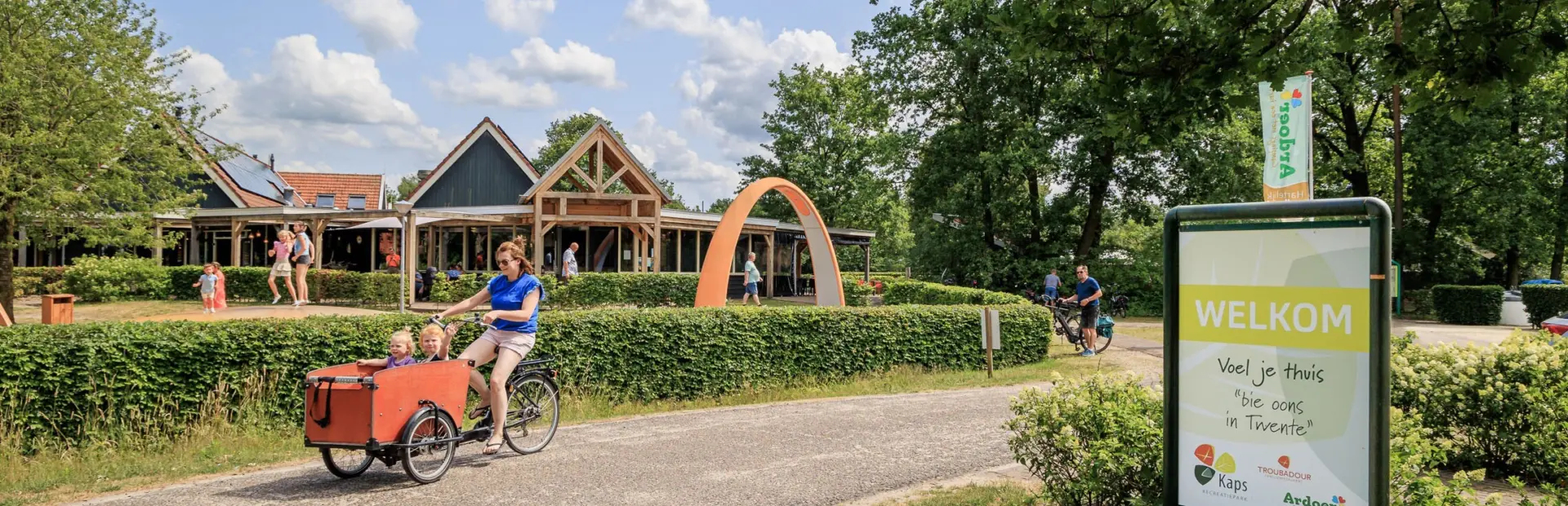 Fietsen recreatiepark kaps twente
