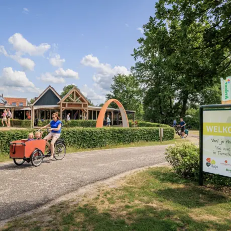 Fietsen recreatiepark kaps twente