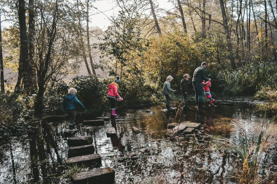 Wandelen fietsen springendal
