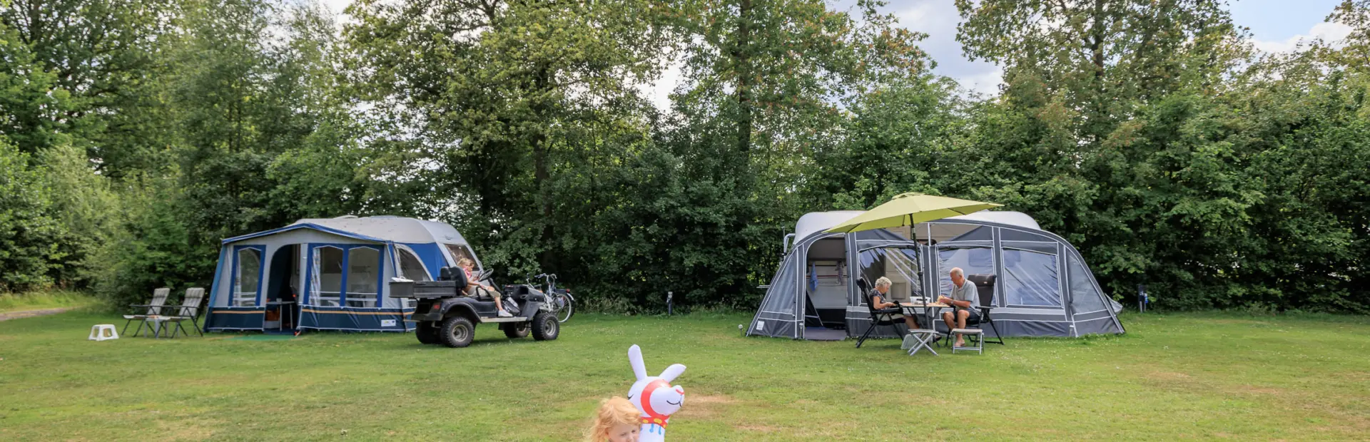 Autovrij kampeerveld Camping Kaps Twente