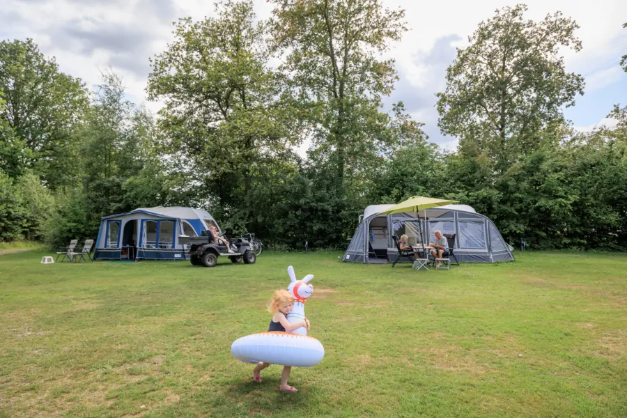 Autovrij kampeerveld Camping Kaps Twente