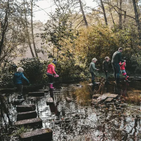 KA omgeving Twente wandelen bos water kind