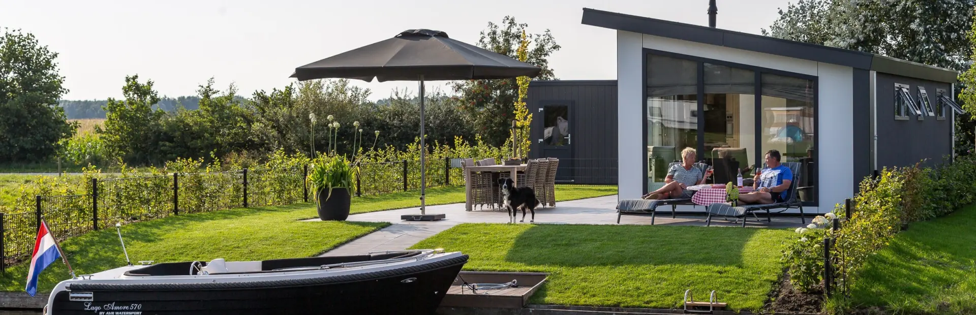 Waterchalet op camping kuilart