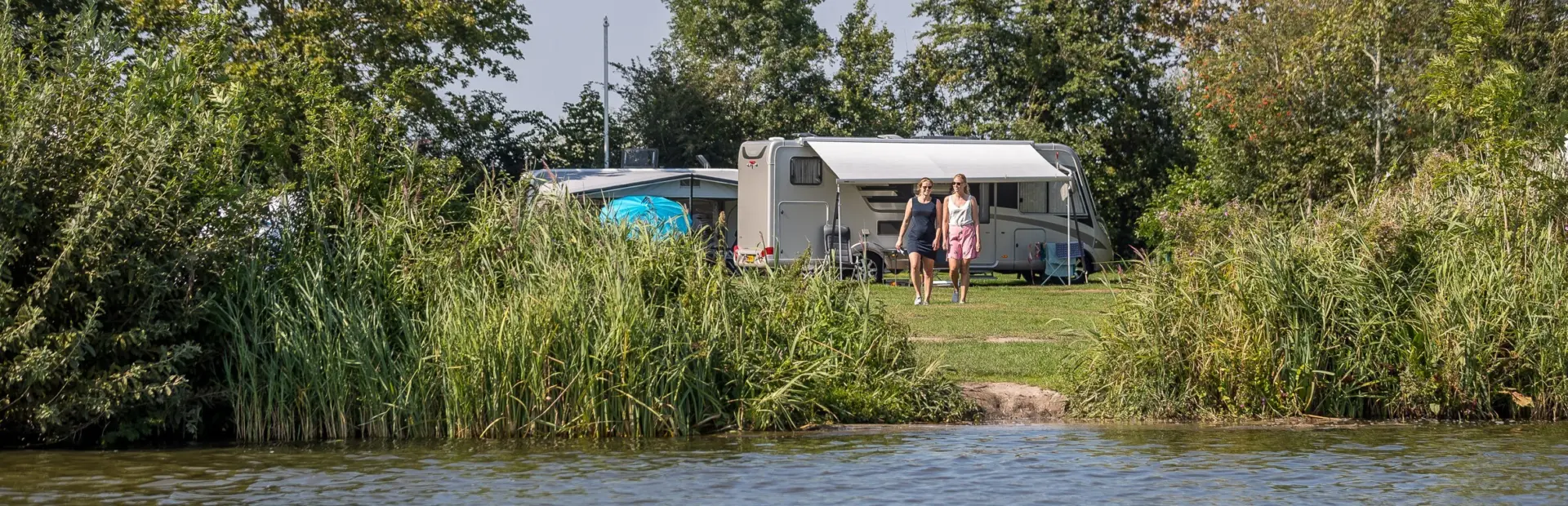 Kamperen aan het water