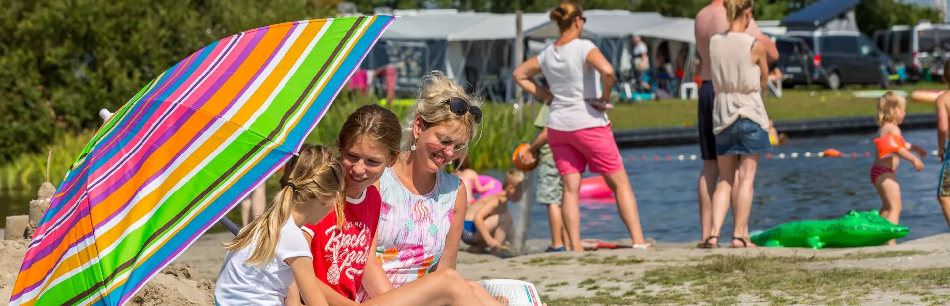 Camping De Kuilart strand