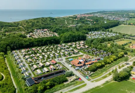 Overzicht vakantiepark De Meerpaal 1