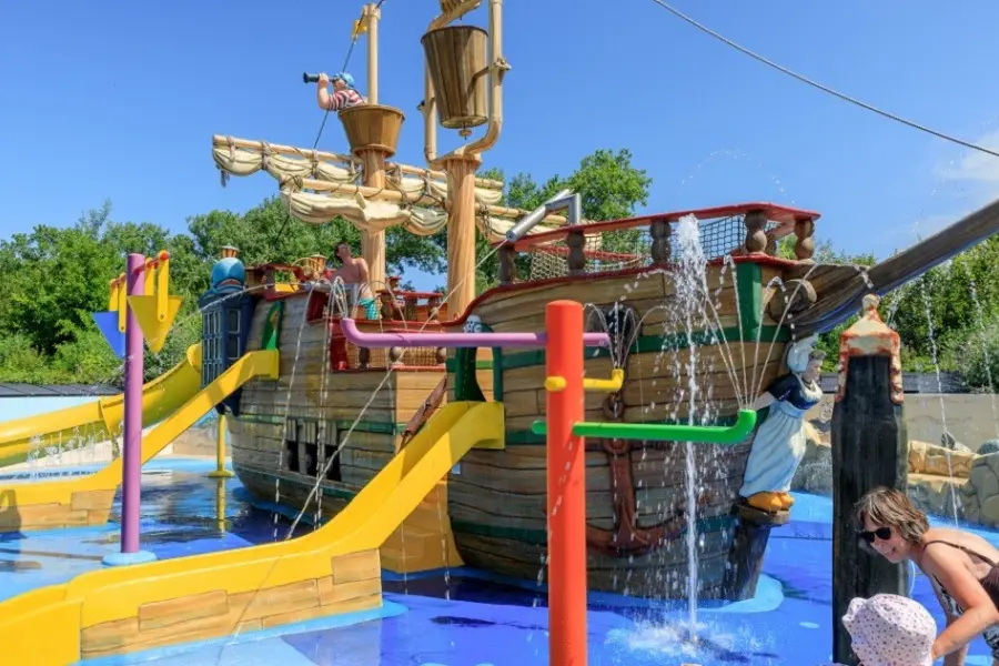 Meerpaal - Waterspeelschip