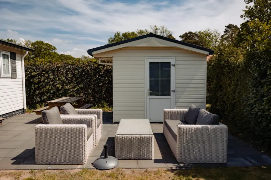 Chalet 4 pers schuurtje