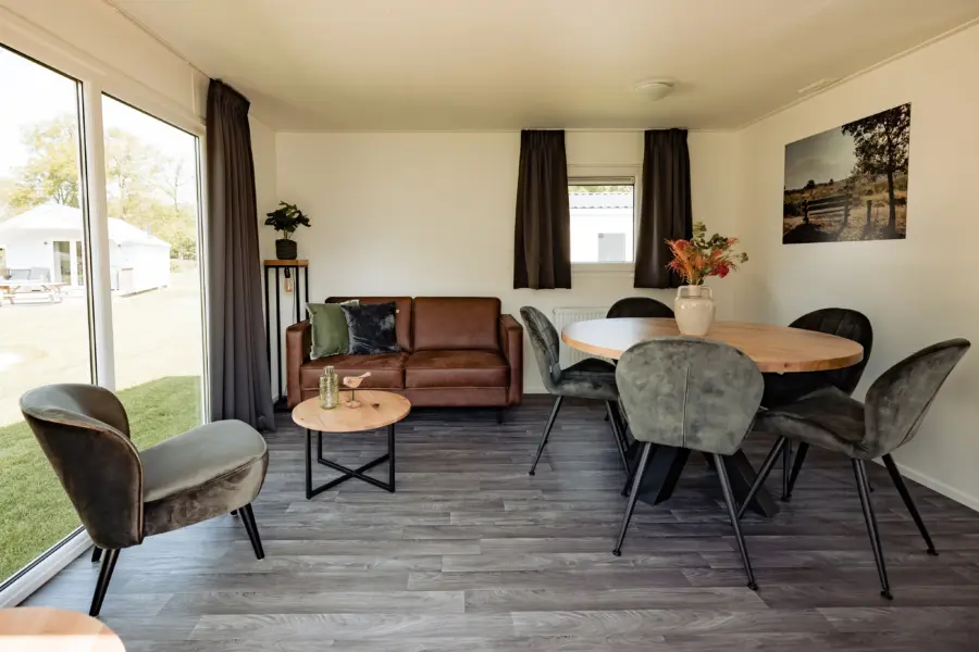 Chalet 5 pers woonkamer