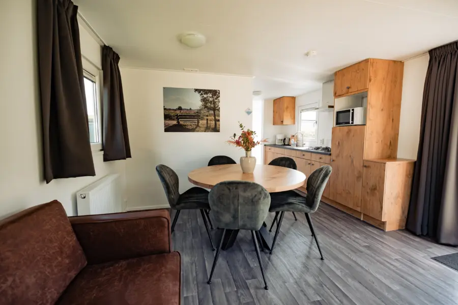 Chalet 5 pers eettafel 26 keuken