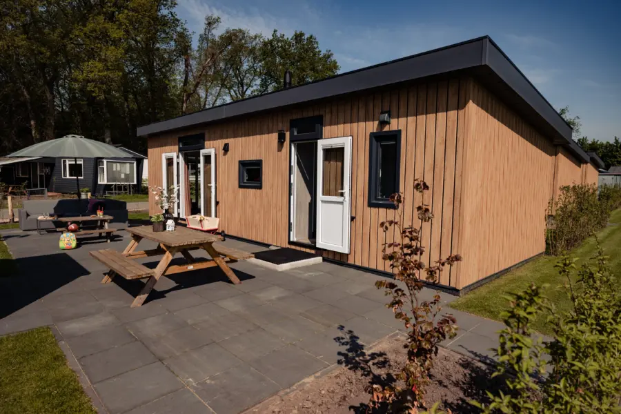 Chalet de luxe vooraanzicht rechts