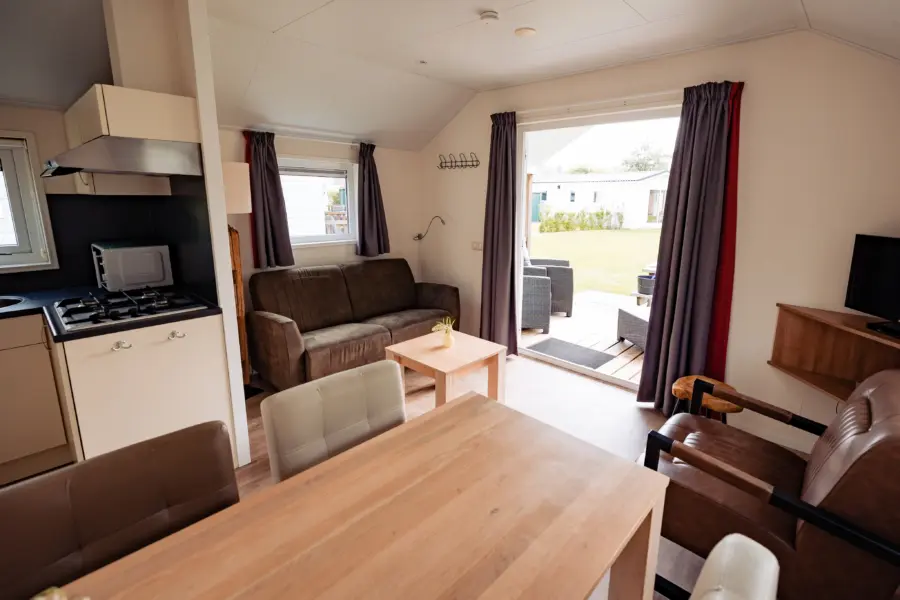 Lodge 4 pers woonkamer