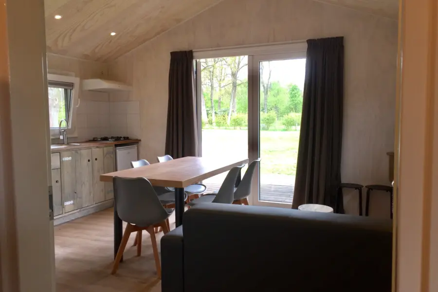 Safarilodge kamer keuken