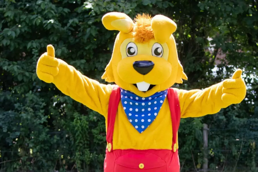 Noetsie met duimpjes omhoog