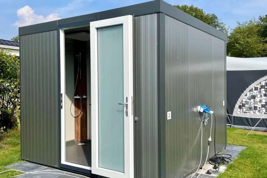 Vlinder unit met deur open