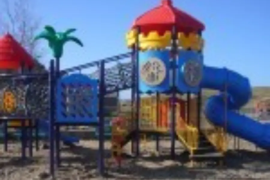 Foto speeltuin goudvis