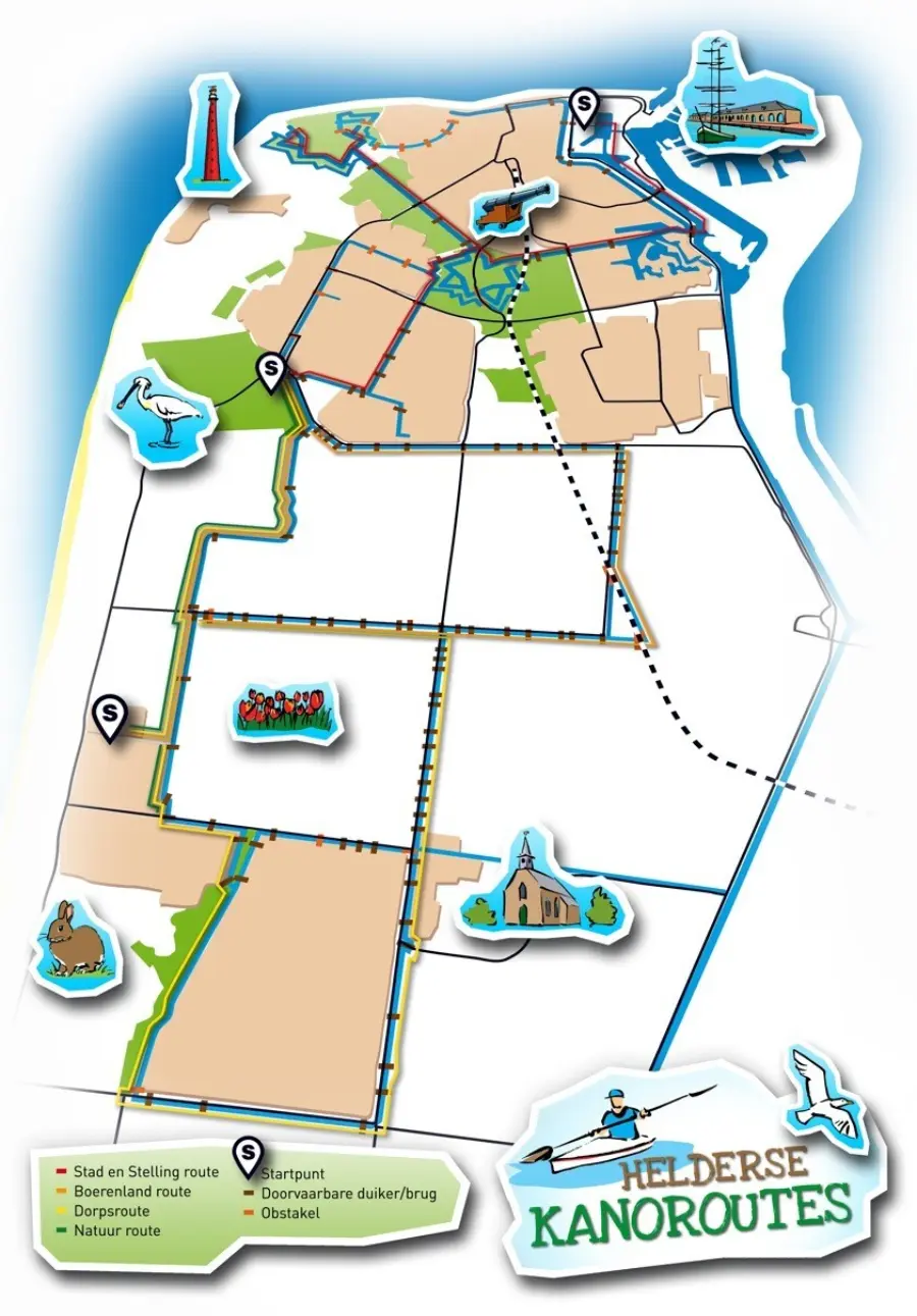 Foto Helderse Kanoroutes