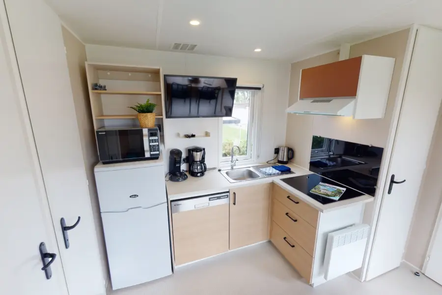 Keuken chalet tureluur paardekreek