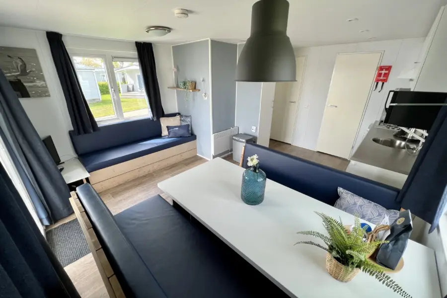 Binnenkant lodge paardekreek