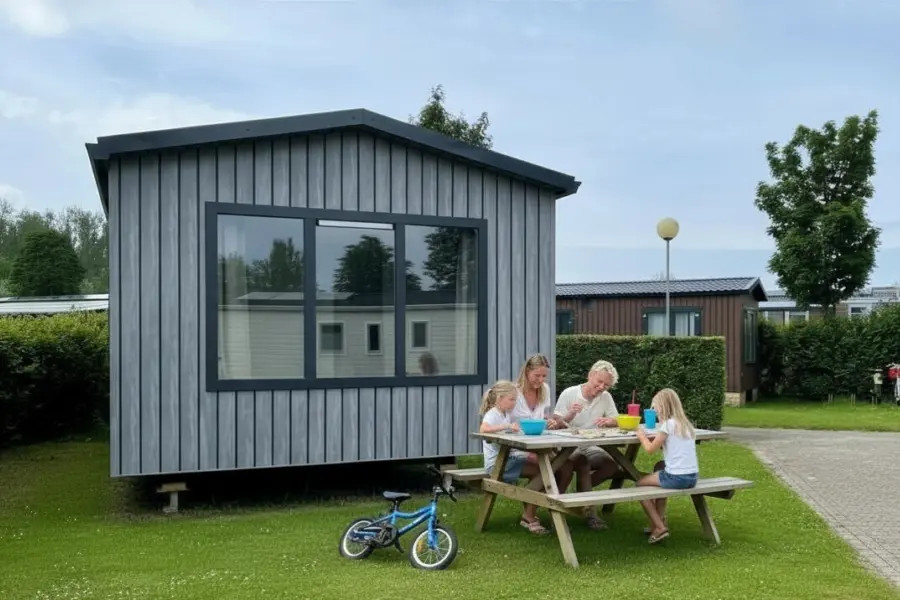 Paardekreek Lodge Zilverplevier buitenkant