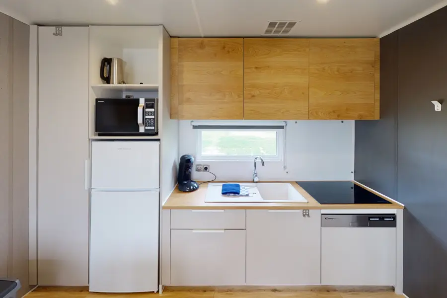 Lodge-Zilverreiger-Kitchen