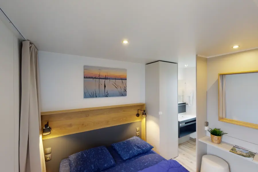 Lodge zilverreiger slaapkamer1 paardekreek