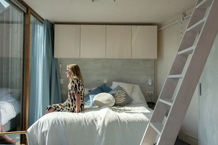 Veerse meersuite slaapkamer beneden