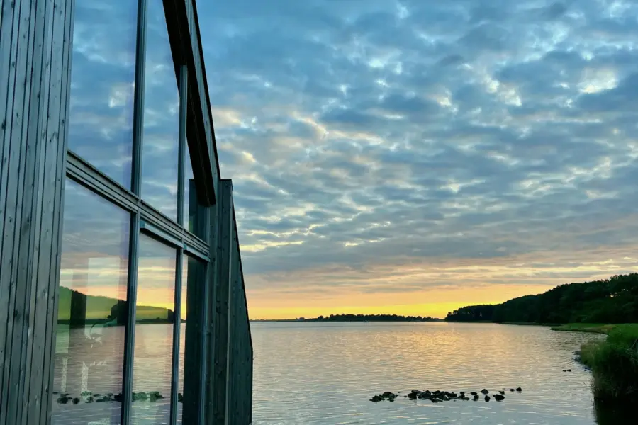 Veerse meersuite kopwoning camping zonsondergang 2024