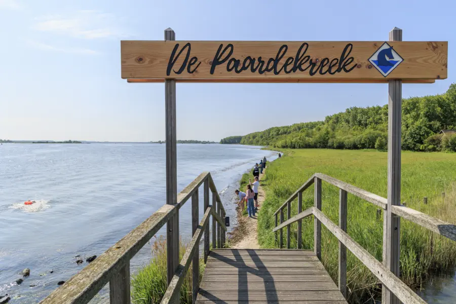 PK algemeen park steiger water bord Paardekreek gast 1 HR