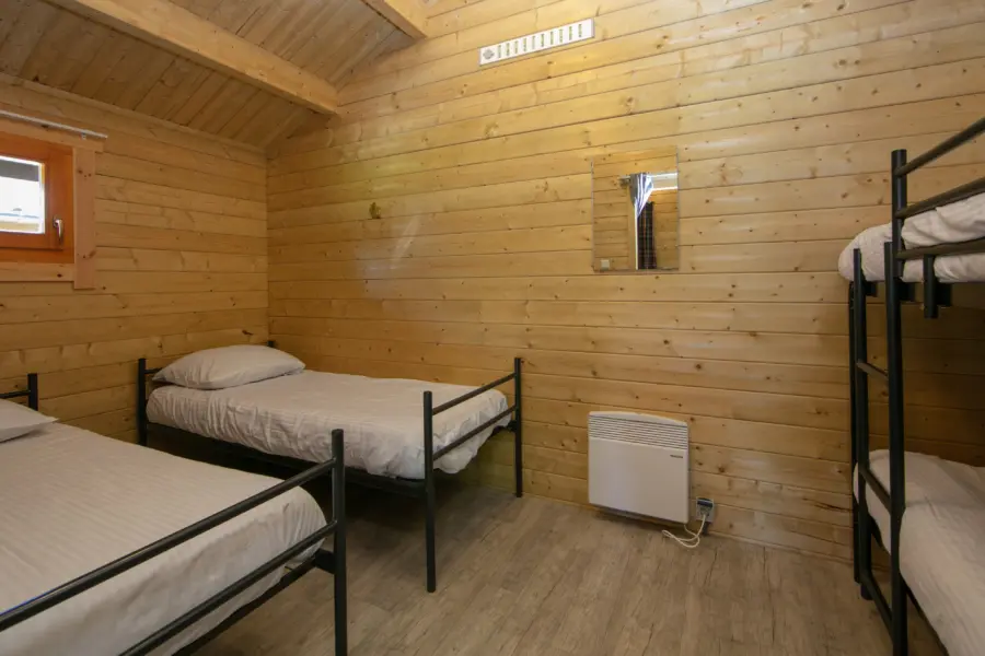 slaapkamer Trekkershut
