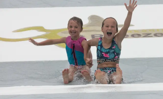 Familieglijbaan buitenzwembad