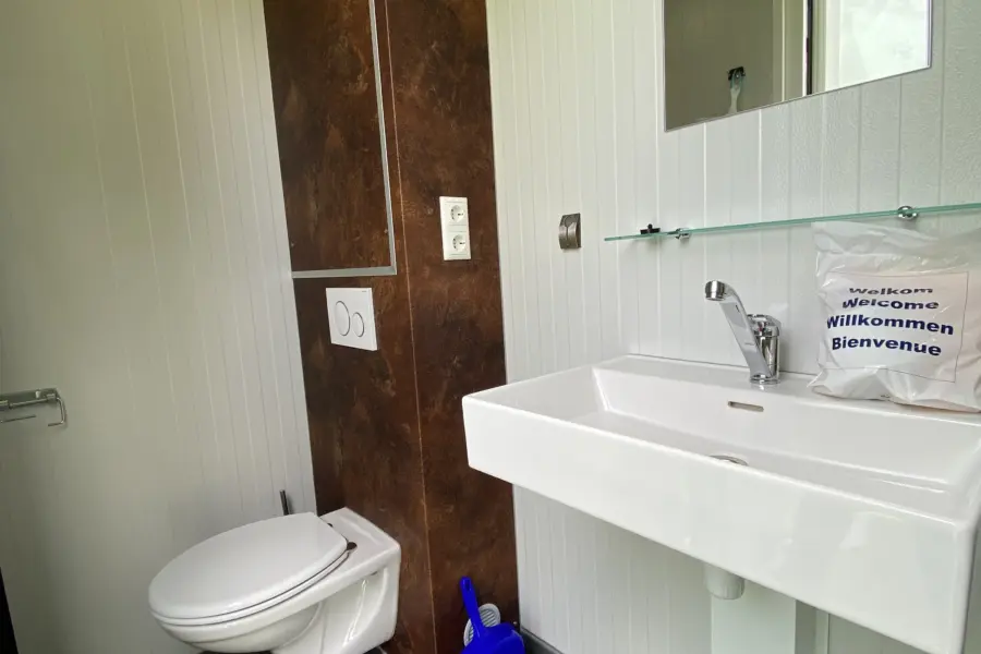 Privésanitair Camperplaatsen