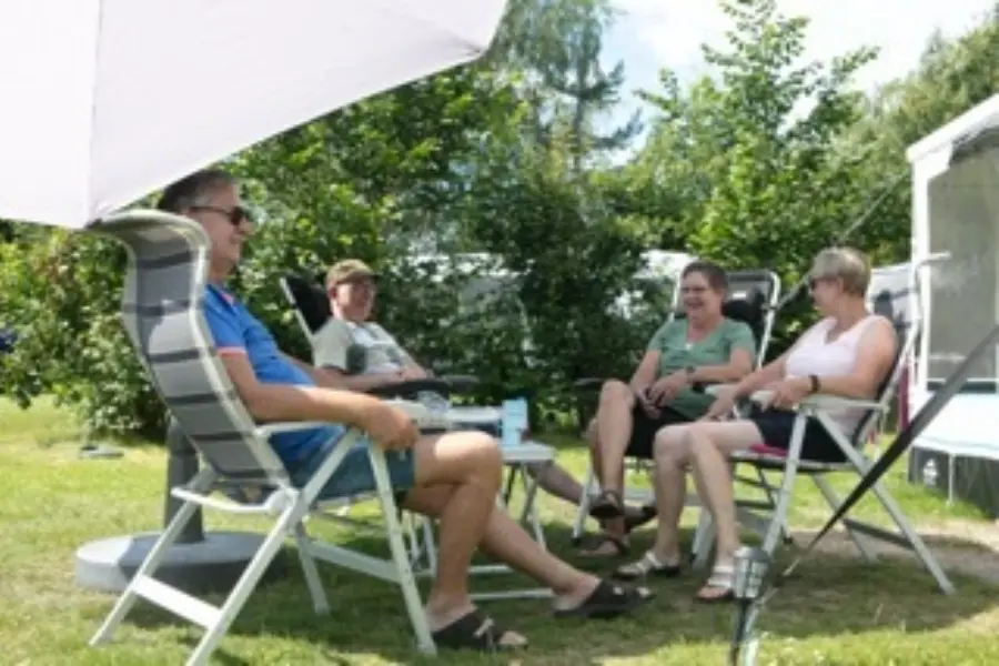 Comfort XL plaats mensen voor tent