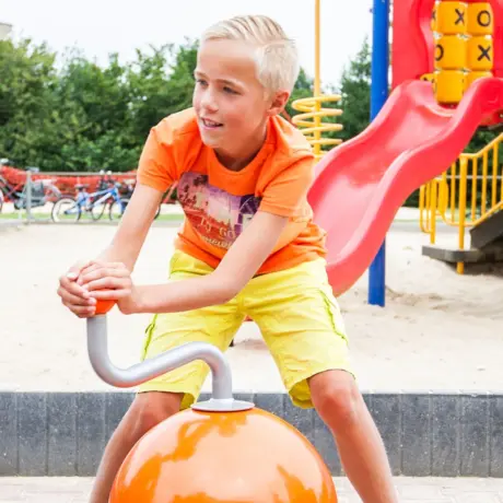 Musicball in speeltuin