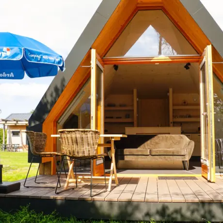 Vogelnestje van buiten naar binnen