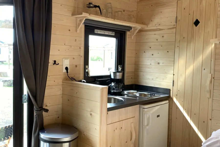 Woodlodge 2 personen - Keuken - Sint Maartenszee