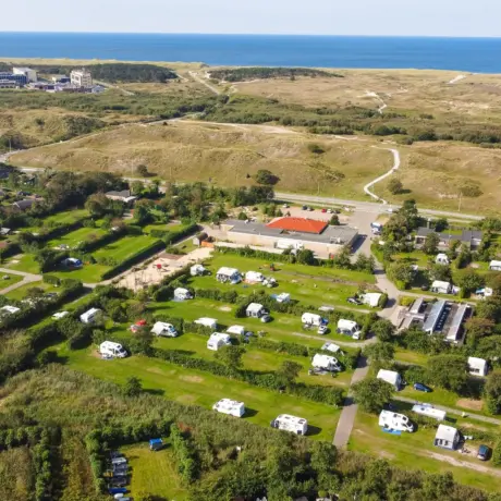 Omgeving camping, duin en zee bij Sint Maartenszee