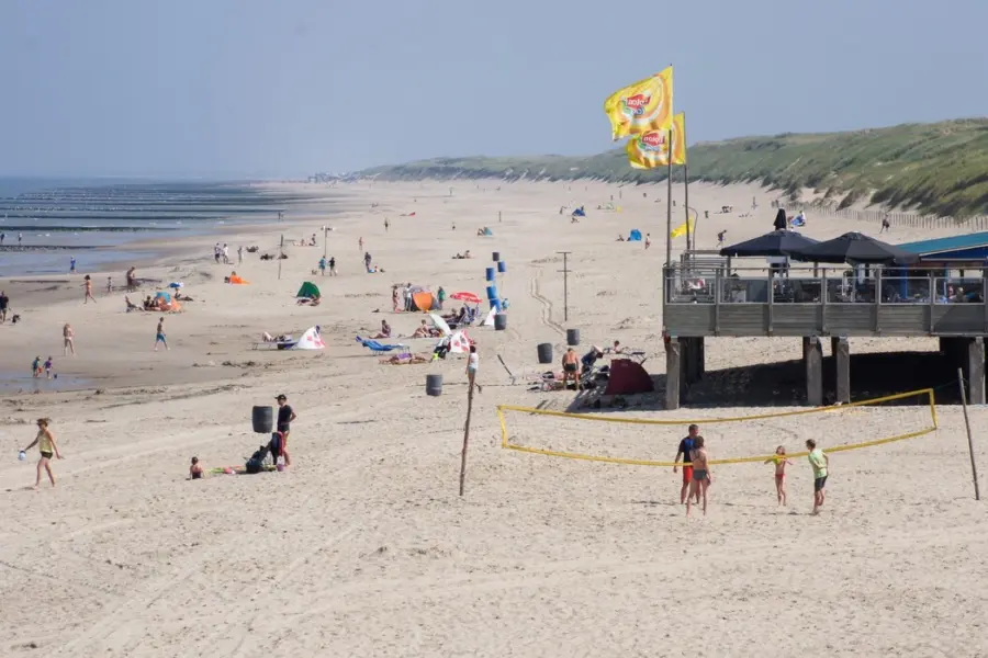 Strand sint maartenszee strandpaviljoenen