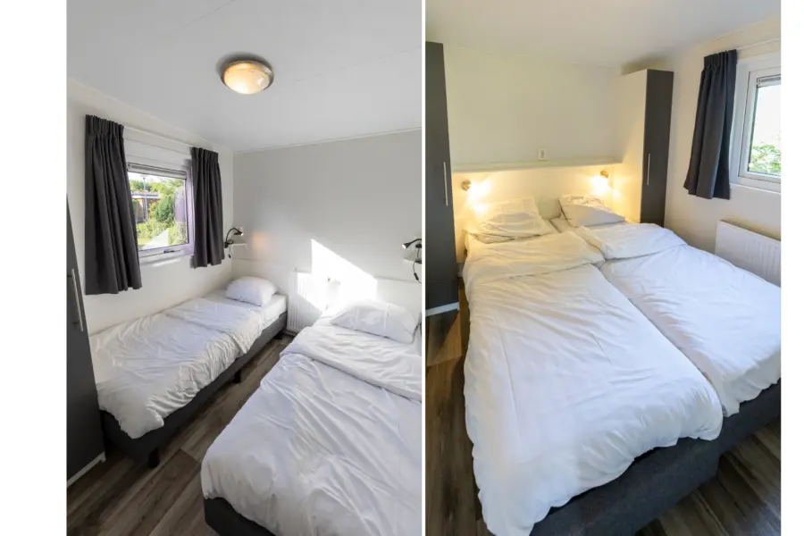 Slaapkamer beach lodge