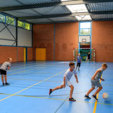 Zaalvoetbal Camping Tempelhof