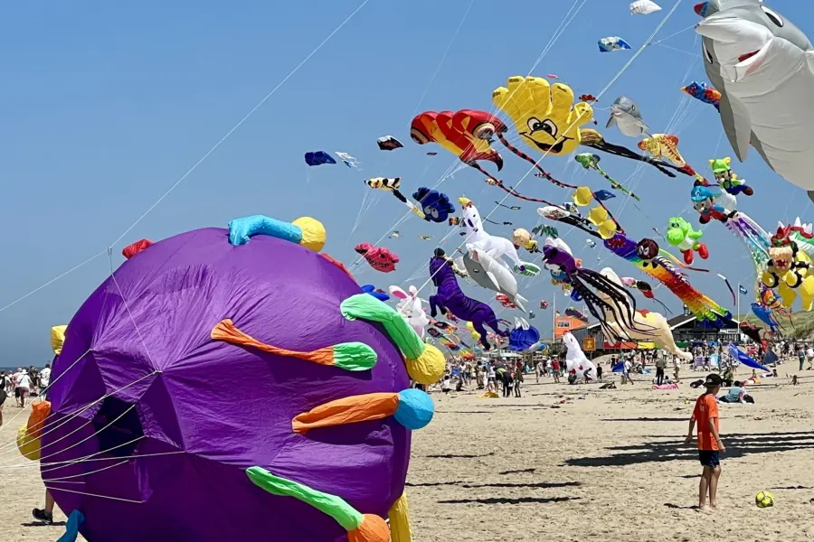 Vliegerfeest genieten