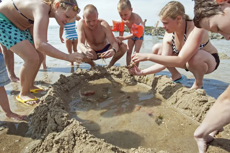 Foto kinderen strand
