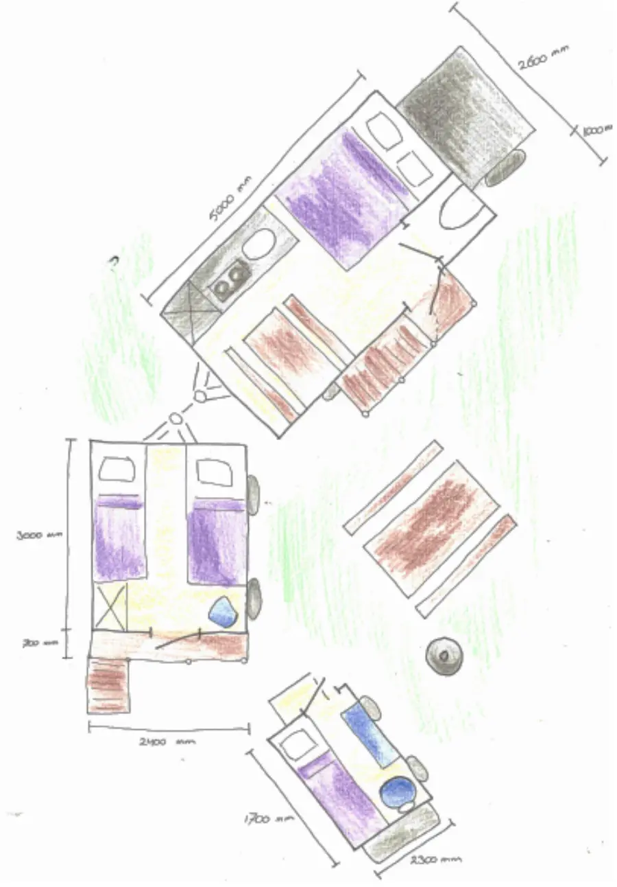 Leger Trucks plattegrond