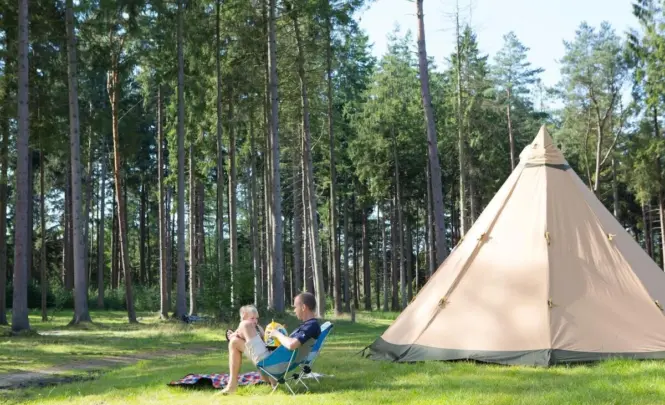 Kamperen tent