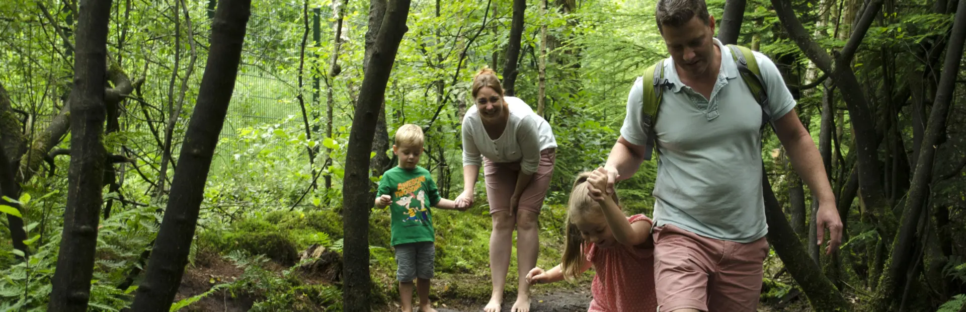 Drents Friese Wold blote voeten pad